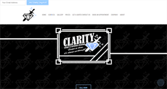 Desktop Screenshot of claritycleaning.net